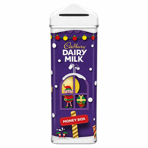Cadbury Dairy Milk Chocolate Coins Money Tin 230g Image