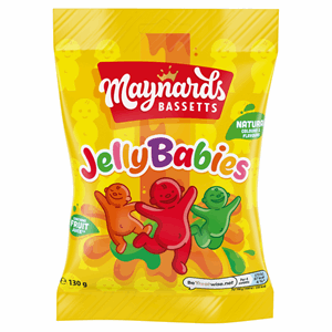 Maynards Bassetts Jelly Babies 130g Image