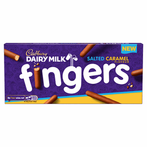 Cadbury Fingers Salted Caramel 114g Image