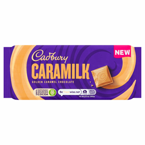 Cadbury Caramilk Golden Caramel Chocolate Bar 90g Image