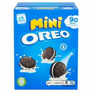 Oreo Mini Vanilla 6Pk 114g Image