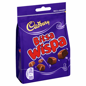 Cadbury Bitsa Wispa Chocolate Bag 110g Image