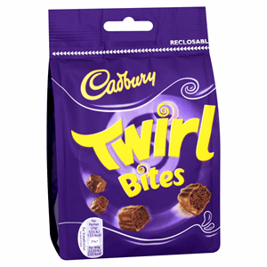 Cadbury Twirl Bites Chocolate Bag 109g Image
