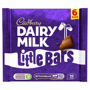 Cadbury Little Bars 6Pk 108g Image