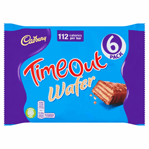 Cadbury Timeout Wafer 6 Pack 127.2g Image