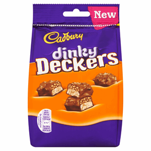 Cadbury Dinky Deckers Chocolate Bag 120g Image