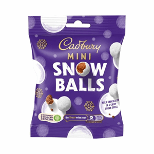Cadbury Mini Snowballs 80g Image