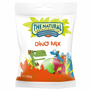 The Natural Confectionery Co. Dino Mix Sweets Bag 130g Image