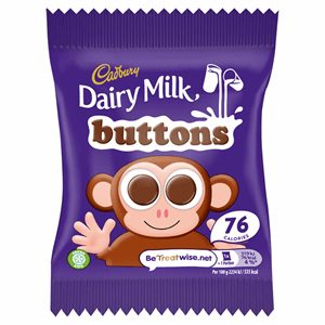 Cadbury Dairy Milk Buttons Chocolate Bag 14.4g Image