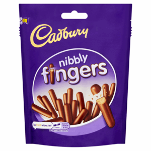 Cadbury Nibbly Chocolate Mini Fingers Biscuits 125g Image