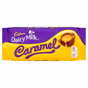 Cadbury Dairy Milk Caramel Chocolate Bar 120g Image