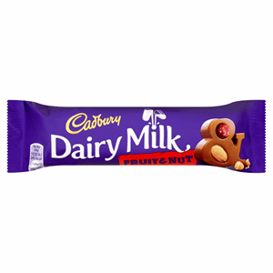 Cadbury Dairy Milk Fruit and Nut Chocolate Bar 49g Image