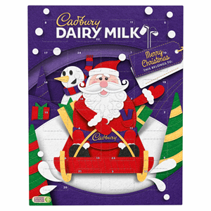 Cadbury Dairy Milk Advent Calendar 90g Image