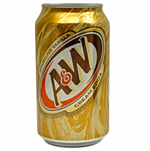 A&W Cream Soda 355ml Image