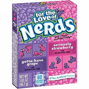 Nerds Grape & Strawberry 47g Image