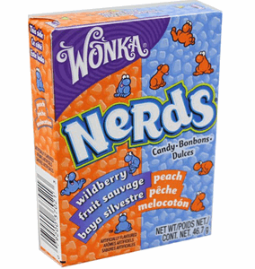 Wonkas Nerds Wildberry & Peach 47g Image