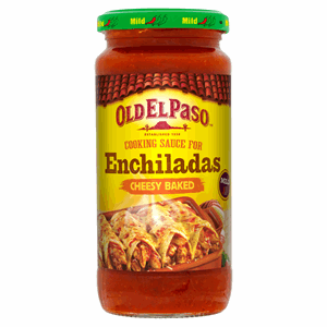 Old El Paso Cooking Sauce for Enchiladas Cheesy Baked 340g Image