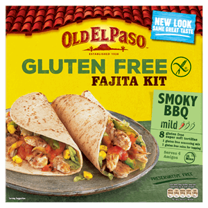 Old El Paso Gluten Free Fajita Kit Smoky BBQ 462g Image