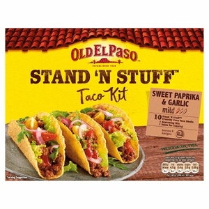 Old El Paso Stand 'N' Stuff Garlic & Paprika Taco Kit 312g Image