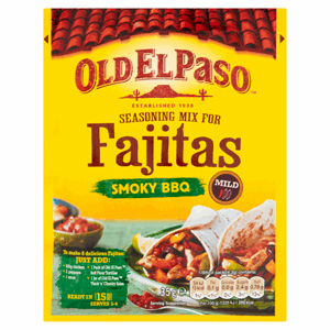 Old El Paso Seasoning Mix for Fajitas Smoky BBQ 35g Image