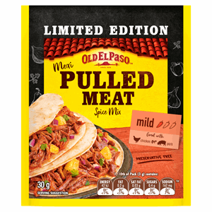 Old El Paso Limited Edition Mexi Pulled Meat Seasoning Mix 25g Image