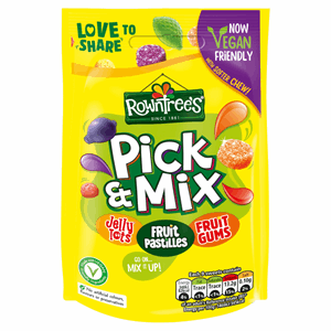 Rowntree's Pick & Mix Vegan Friendly Sweets Sharing Bag 150g Image