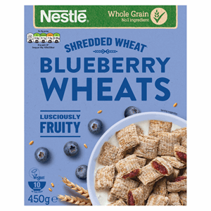 Shredded Wheat Fruity Bites Blueberry 450g Image