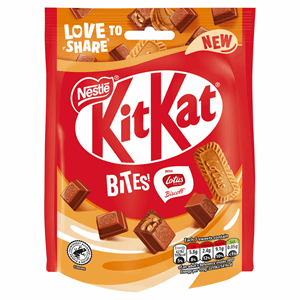 Kitkat Bites With Lotus Biscoff 90g Image