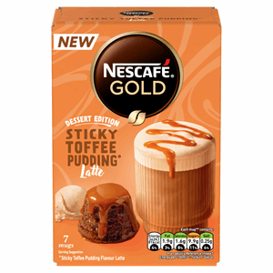 Nescafe Gold Sticky Toffee Latte 7x20g Image