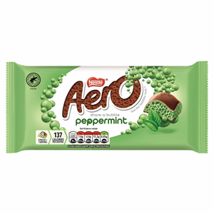 Nestle Aero Peppermint Chocolate Sharing Bar 90g Image
