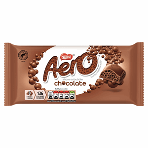 Nestle Aero Milk Chocolate Sharing Bar 90g Image