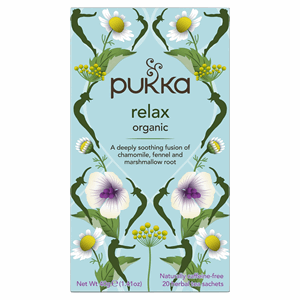 Pukka Organic Relax Herbal Tea with Chamomile 20s Image
