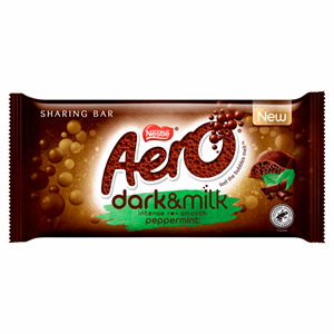 Aero Dark & Milk Peppermint Bar 90g Image