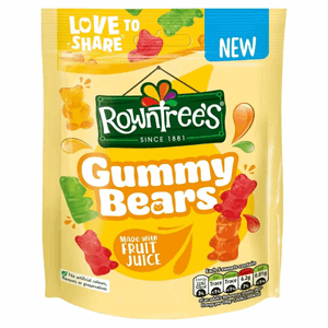 Rowntree Gummy Bears 115g Image