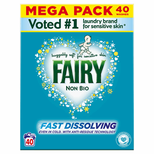 Fairy Non Bio Washing Powder 40 Washes Image