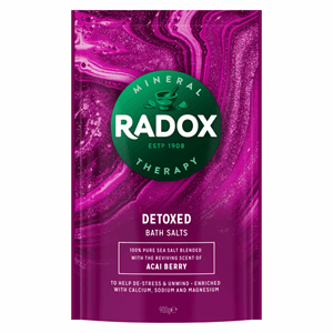 Radox Detoxed Bath Salts Acai Berry 900G Image