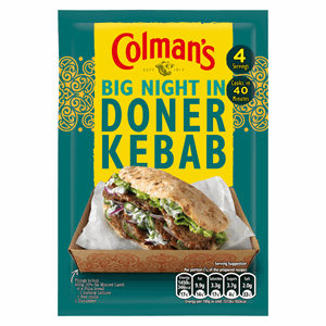 Colmans Big Night In Doner Kebab Mix 38g Image