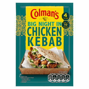 Colmans Big Night In Chicken Kebab 30g Image