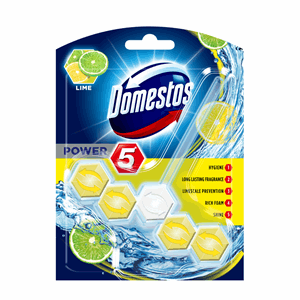 Domestos Lime Toilet Rim Block 55 g Image