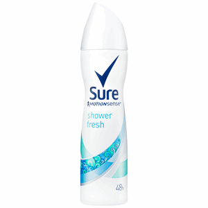 Sure Women Shower Fresh Anti-perspirant Deodorant Aerosol 150ml Image