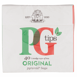 PG tips 40s Pyramid Teabags 116g Image
