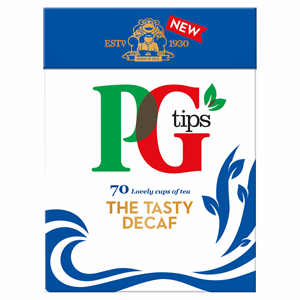 PG tips Decaffeinated 70 Tea Bags Image