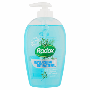 Radox Protect + Replenish Anti Bacterial Handwash 250ml Image