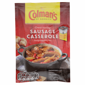 Colman's Sausage Casserole Recipe Mix 39g Image