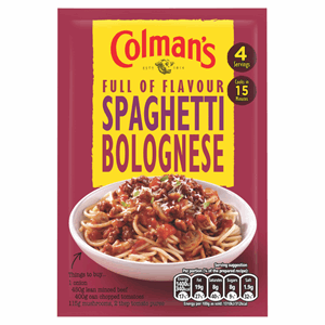 Colmans Mix Spaghetti Bolognese 44g Image