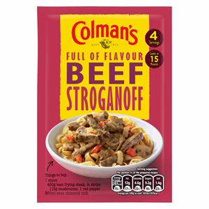 Colman's Beef Stroganoff Recipe Mix 39g Image