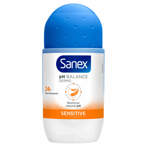 Sanex Dermo Sensitive Antiperspirant Roll On Deodorant 50ml Image