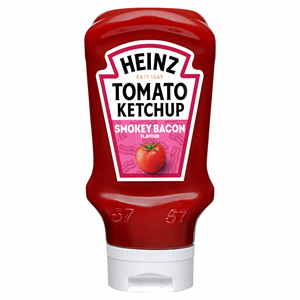 Heinz Tomato Ketchup Smokey Bacon Flavour 460g Image