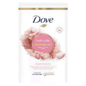 Dove Bath Salts Peony & Rose Renewing Care 900 g Image