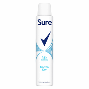 Sure Women Apa Cotton Dry 200ml Image